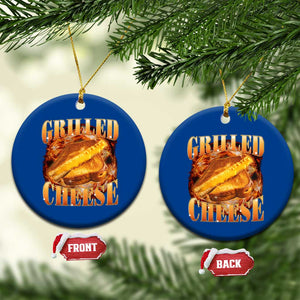 Grilled Cheese Ceramic Ornament Food Lover Funny Gag Weird Meme 90s TS11 1pc Blue Print Your Wear