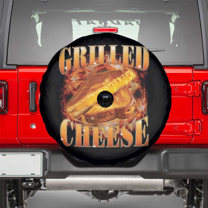 Grilled Cheese Spare Tire Cover Food Lover Funny Gag Weird Meme 90s TS11 Black Print Your Wear