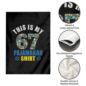 Funny 67 Hanukkah Garden Flag This Is My 67 Pajamakah Gift TS11 Print Your Wear