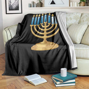 Funny 67 Hanukkah Throw Blanket Chanukah Menorah Sixth Seventh Night TS11 Print Your Wear