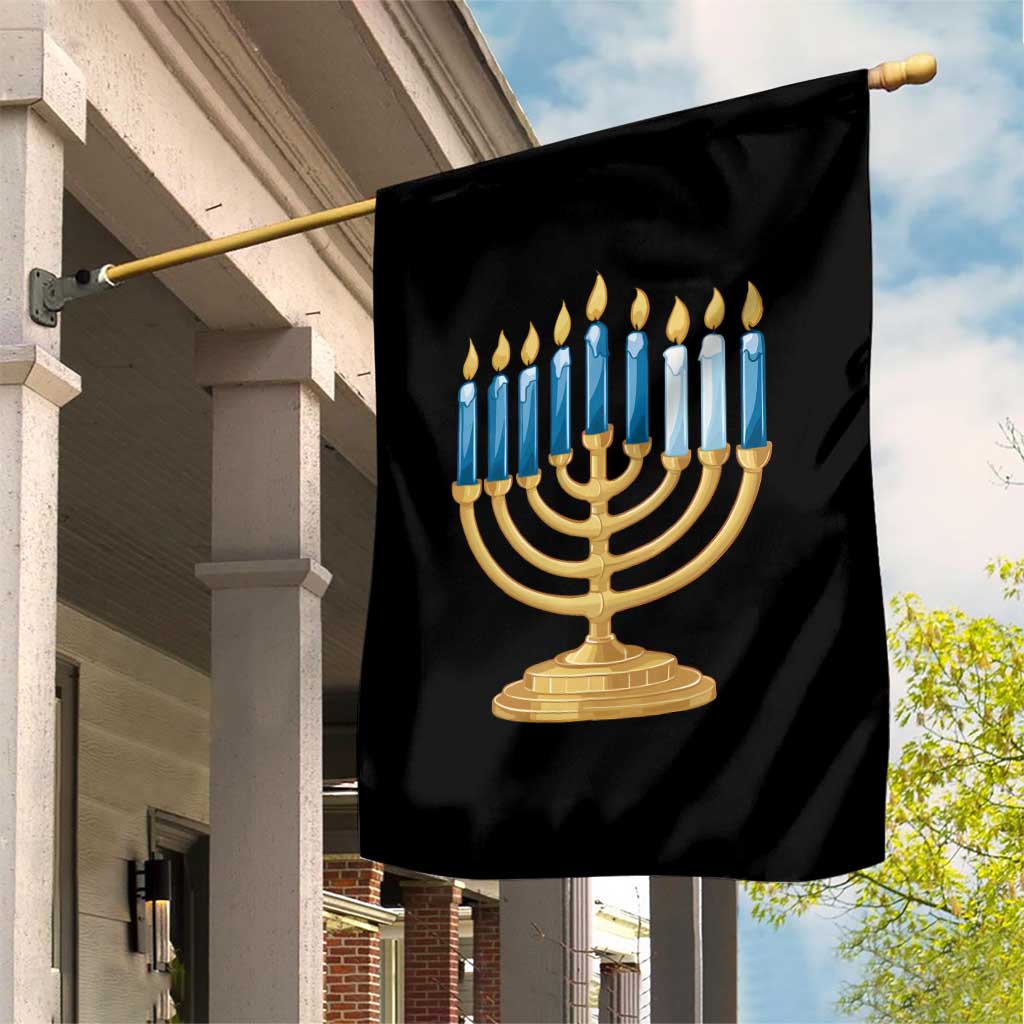 Funny 67 Hanukkah Garden Flag Chanukah Menorah Sixth Seventh Night TS11 Print Your Wear