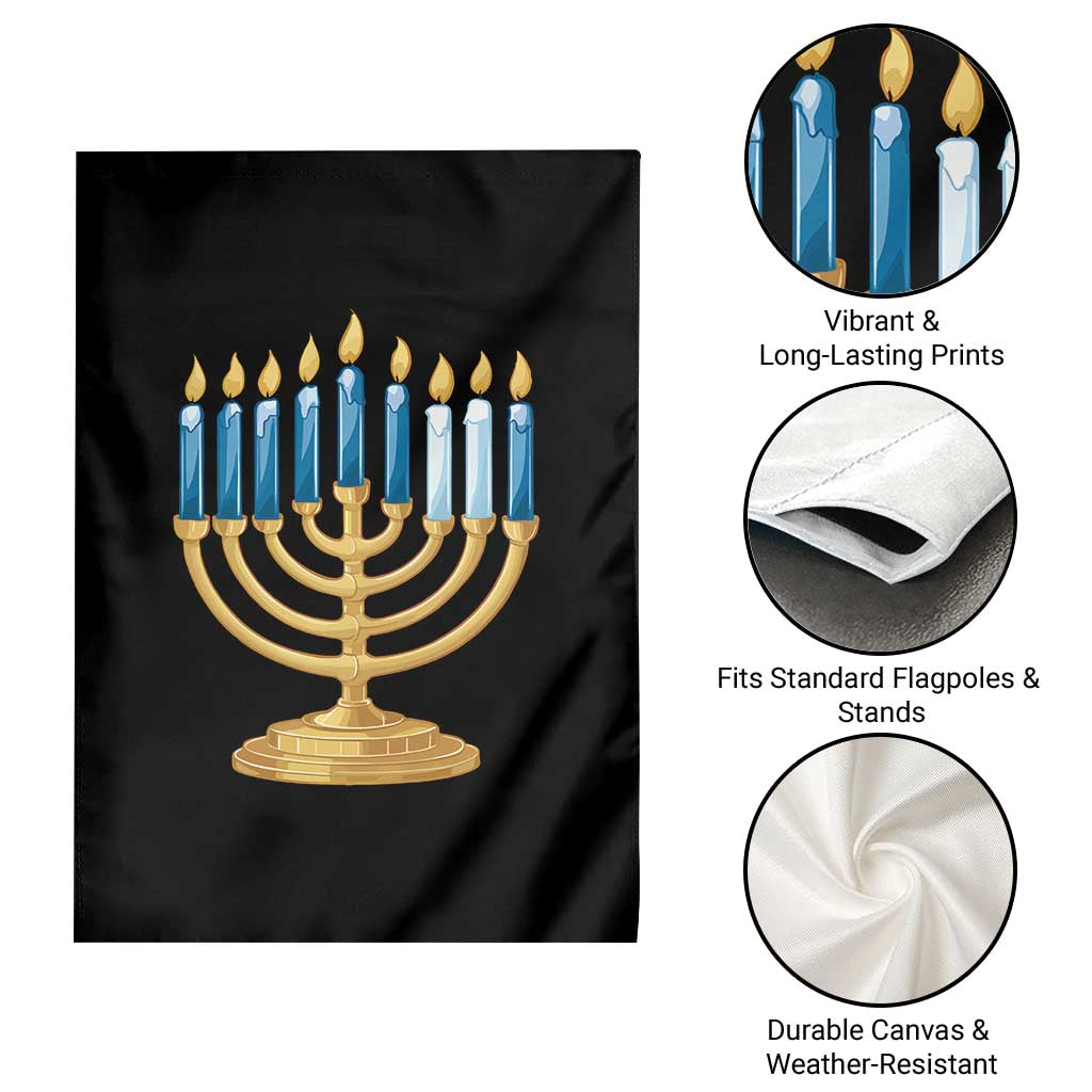 Funny 67 Hanukkah Garden Flag Chanukah Menorah Sixth Seventh Night TS11 Print Your Wear