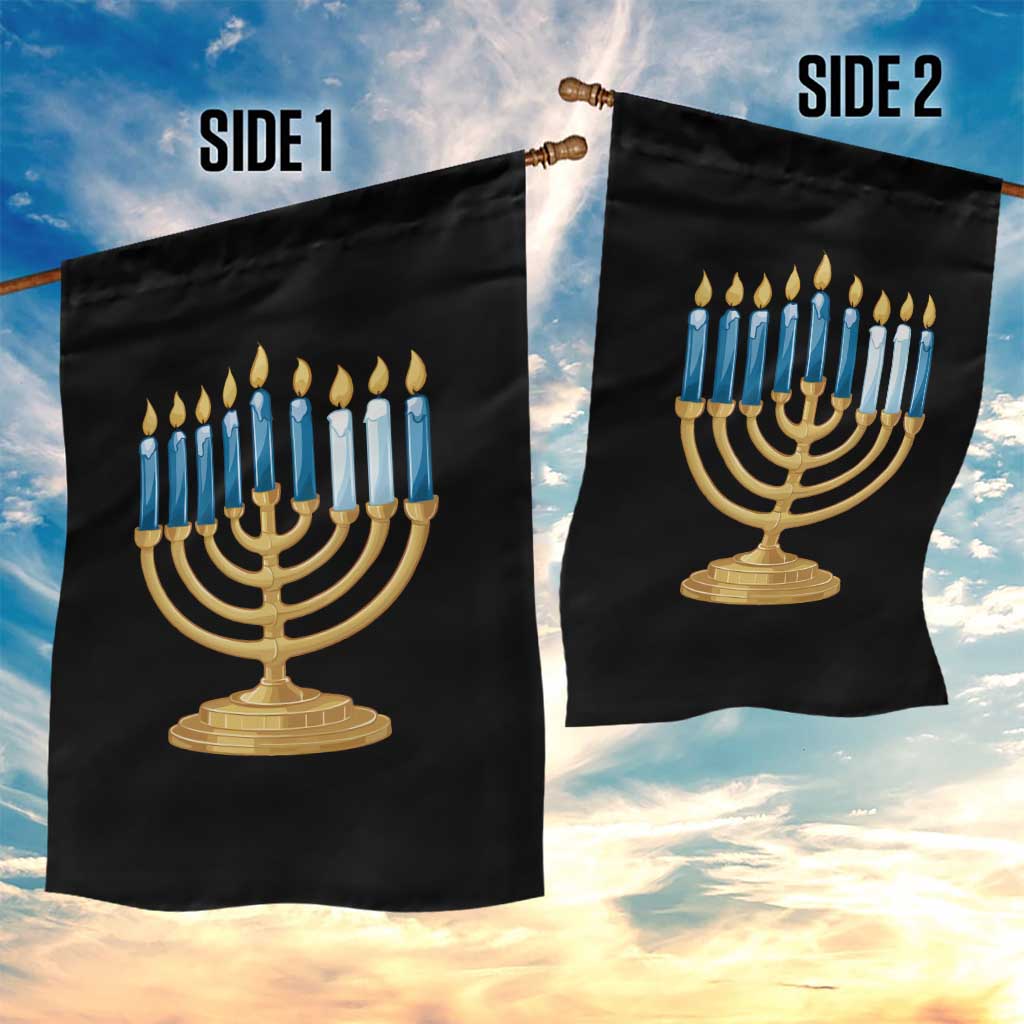 Funny 67 Hanukkah Garden Flag Chanukah Menorah Sixth Seventh Night TS11 Print Your Wear