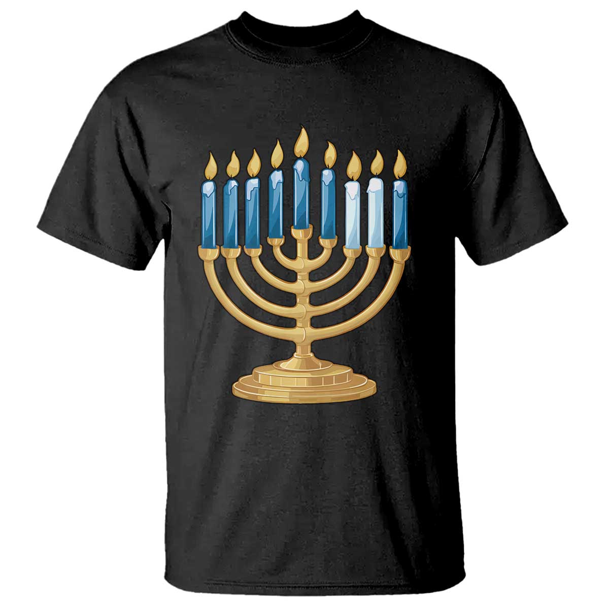 Funny 67 Hanukkah T Shirt Chanukah Menorah Sixth Seventh Night TS11 Black Print Your Wear