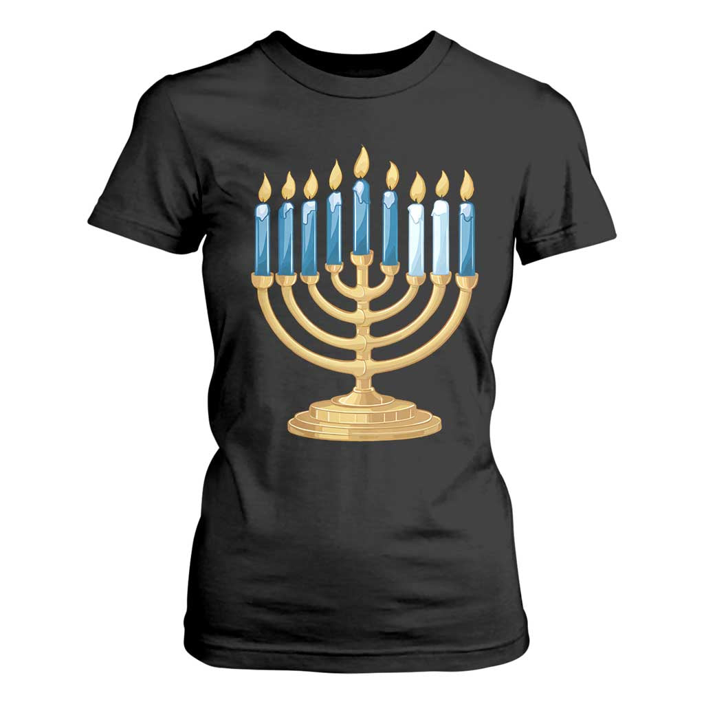 Funny 67 Hanukkah T Shirt For Women Chanukah Menorah Sixth Seventh Night TS11 Black Print Your Wear
