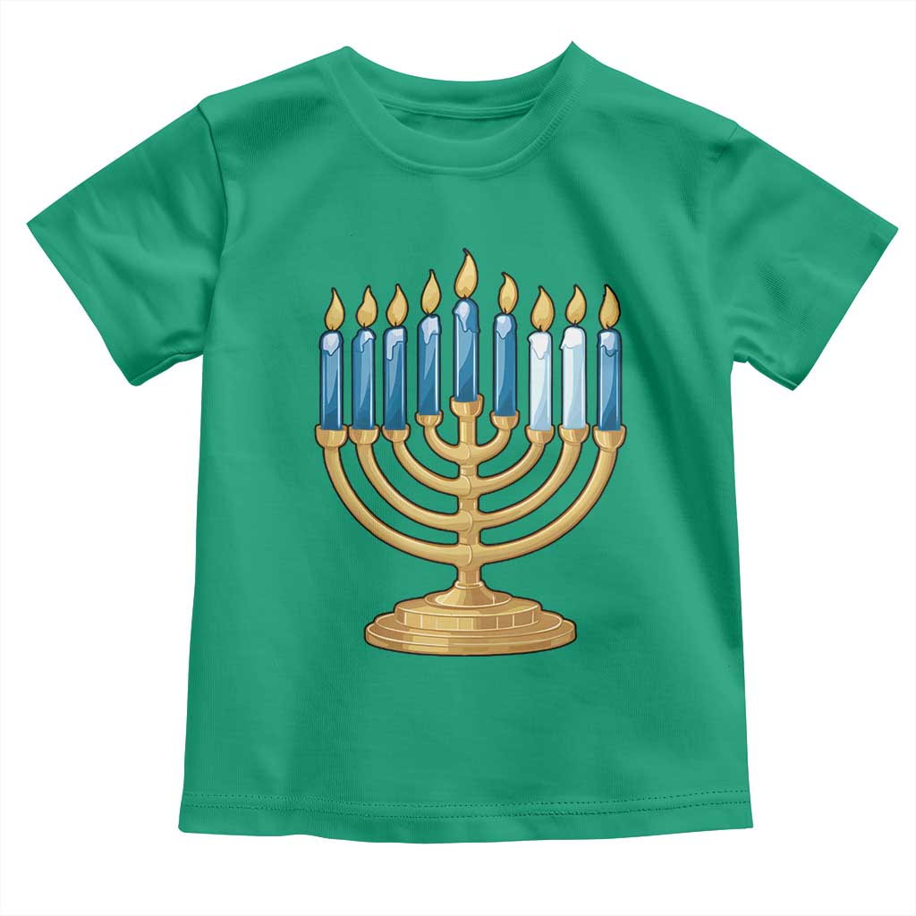 Funny 67 Hanukkah Toddler T Shirt Chanukah Menorah Sixth Seventh Night TS11 Irish Green Print Your Wear