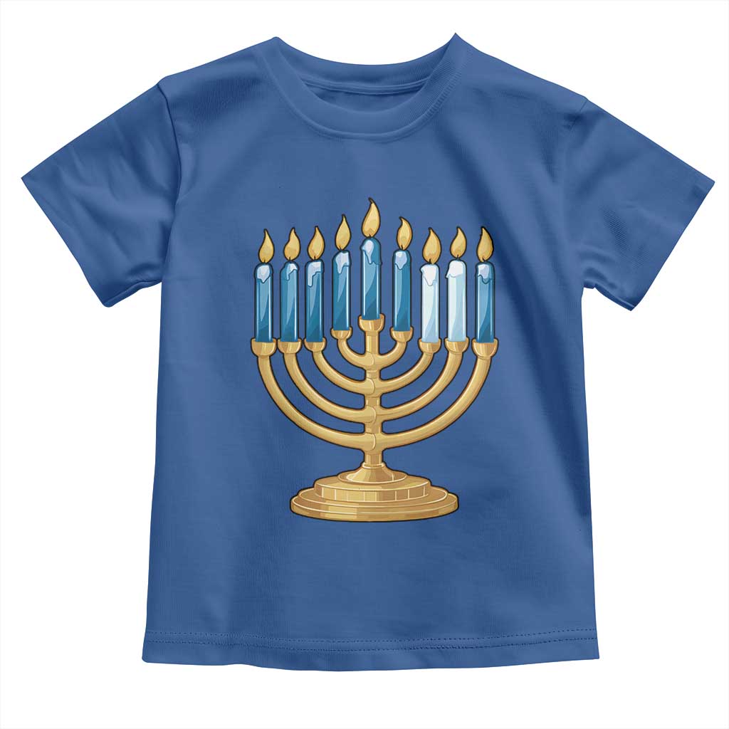 Funny 67 Hanukkah Toddler T Shirt Chanukah Menorah Sixth Seventh Night TS11 Royal Blue Print Your Wear