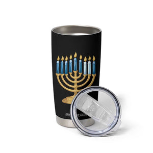 Funny 67 Hanukkah Tumbler Cup Chanukah Menorah Sixth Seventh Night TS11 Print Your Wear