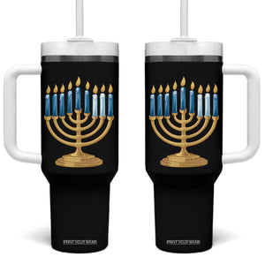 Funny 67 Hanukkah Tumbler With Handle Chanukah Menorah Sixth Seventh Night TS11 One Size: 40 oz Black Print Your Wear