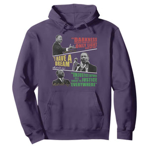 Martin Luther King MLK Quotes Black History Leaders Hoodie TS11 Purple Print Your Wear