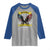 Retired Army Been There Done That And Damn Proud Of It Raglan Shirt Veteran Bald Eagle American Flag TS11 Sport Gray Royal Print Your Wear