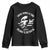 MLK Day There Comes A Time When Silence Is Betrayal Youth Sweatshirt Martin Luther King Vintage American Flag Black History Month TS11 Black Print Your Wear
