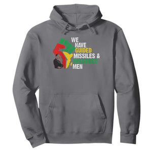 MLK Quotes We Have Guided Missiles And Misguided Men Hoodie Dr Martin Luther King Jr TS11 Charcoal Print Your Wear