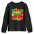 MLK Day Judge Me By The Content Of My Character Youth Sweatshirt Martin Luther King Africa Map Black History Month TS11 Black Print Your Wear