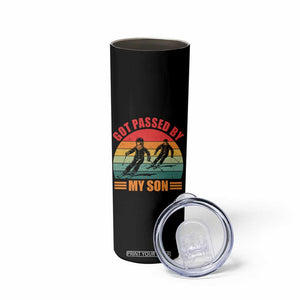 Funny Skiing Ski Dad Skinny Tumbler Got Passed By My Son Retro Vintage TS11 Print Your Wear