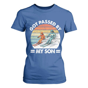 Funny Ski Dad T Shirt For Women Got Passed By My Son Retro Vintage TS11 Royal Blue Print Your Wear