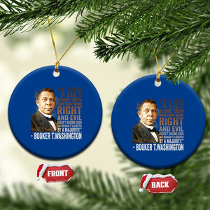 Booker Taliaferro Washington Ceramic Ornament A Lie Doesn't Become Truth Black History Month TS11 1pc Blue Print Your Wear