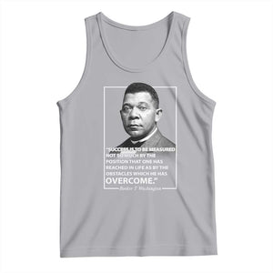 Booker Taliaferro Washington Tank Top Success Is To Be Measured Not So Much By The Position That One Has Reached TS11 Athletic Heather Print Your Wear