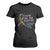 All Cancer Awareness T Shirt For Women We're All Tied Together Raise Awareness For Cancer Ribbons TS11 Black Print Your Wear