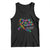 All Cancer Awareness Tank Top We're All Tied Together Raise Awareness For Cancer Ribbons TS11 Black Print Your Wear