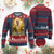 Funny Trump Bitcoin 2025 Knit Sweatshirt Make Bitcoin Great Again TS11 Burgundy Print Your Wear