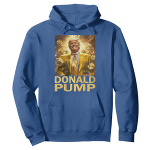 Funny Trump Bitcoin 2025 Hoodie Donald Pump TS11 Royal Blue Print Your Wear