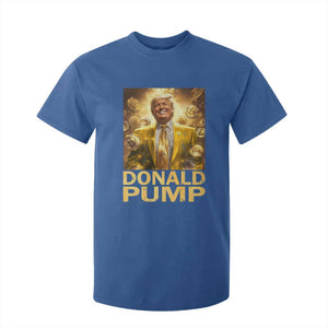 Funny Trump Bitcoin 2025 T Shirt For Kid Donald Pump TS11 Royal Blue Print Your Wear
