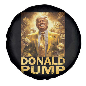 Funny Trump Bitcoin 2025 Spare Tire Cover Donald Pump TS11 Print Your Wear