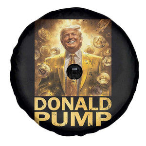 Funny Trump Bitcoin 2025 Spare Tire Cover Donald Pump TS11 Print Your Wear