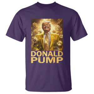 Funny Trump Bitcoin 2025 T Shirt Donald Pump TS11 Purple Print Your Wear