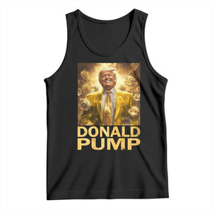 Funny Trump Bitcoin 2025 Tank Top Donald Pump TS11 Black Print Your Wear