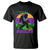 Funny Bigfoot Mardi Gras T Shirt Laissez Les Bons Temps Rouler Bald Cypress TS11 Black Print Your Wear