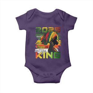 2025 And I Still Dream Like King Baby Onesie Martin Luther King Day TS11 Purple Print Your Wear