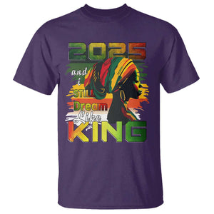 2025 And I Still Dream Like King T Shirt Martin Luther King Day TS11 Purple Print Your Wear