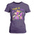 Funny Mardi Gras T Shirt For Women Walk It Like A Dog Balloon New Orleans TS11 Purple Print Your Wear