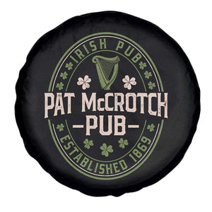 Pat McCrotch Irish Pub Spare Tire Cover St Patricks Day Dirty Adult Drinking TS11 Print Your Wear