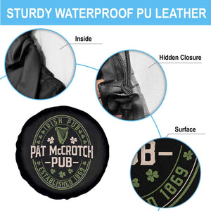 Pat McCrotch Irish Pub Spare Tire Cover St Patricks Day Dirty Adult Drinking TS11 Print Your Wear