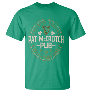 Pat McCrotch Irish Pub T Shirt St Patricks Day Dirty Adult Drinking TS11 Irish Green Print Your Wear
