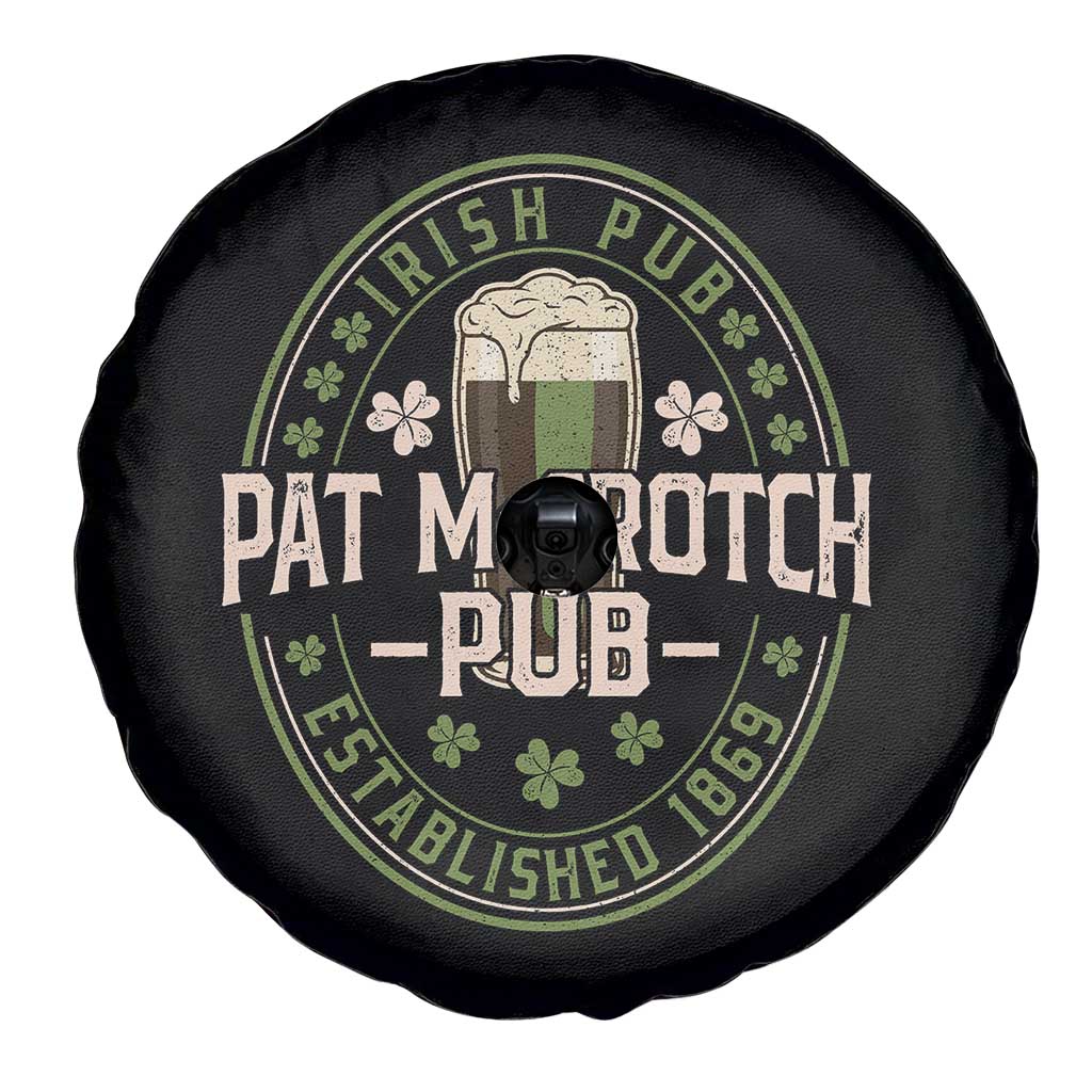 Funny Pat McCrotch Irish Pub Spare Tire Cover St Patricks Day Adult Humor Party Drinking TS11 Print Your Wear