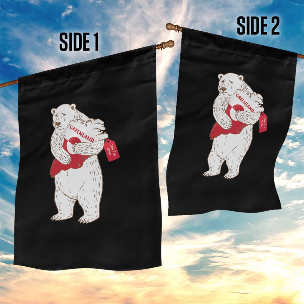 Greenland Is Not For Sale Garden Flag Greenland Bear Hug TS11 Print Your Wear