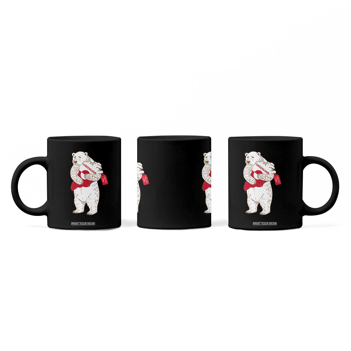Greenland Is Not For Sale Coffee Mug Greenland Bear Hug TS11 Print Your Wear