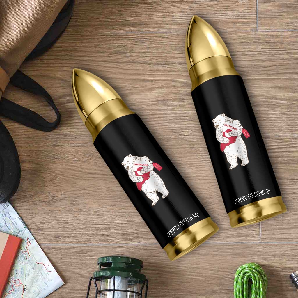 Greenland Is Not For Sale Bullet Tumbler Greenland Bear Hug TS11 Print Your Wear