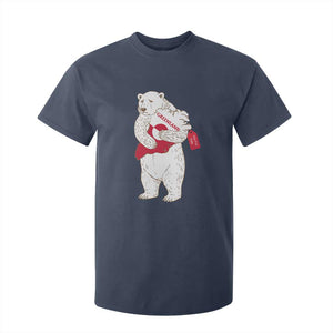 Greenland Is Not For Sale T Shirt For Kid Greenland Bear Hug TS11 Navy Print Your Wear