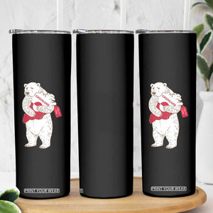 Greenland Is Not For Sale Skinny Tumbler Greenland Bear Hug TS11 Print Your Wear