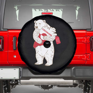 Greenland Is Not For Sale Spare Tire Cover Greenland Bear Hug TS11 Black Print Your Wear