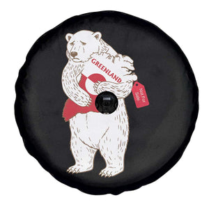 Greenland Is Not For Sale Spare Tire Cover Greenland Bear Hug TS11 Print Your Wear