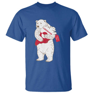 Greenland Is Not For Sale T Shirt Greenland Bear Hug TS11 Royal Blue Print Your Wear