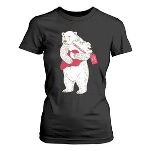 Greenland Is Not For Sale T Shirt For Women Greenland Bear Hug TS11 Black Print Your Wear