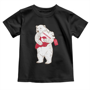 Greenland Is Not For Sale Toddler T Shirt Greenland Bear Hug TS11 Black Print Your Wear