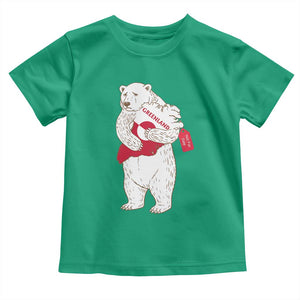 Greenland Is Not For Sale Toddler T Shirt Greenland Bear Hug TS11 Irish Green Print Your Wear